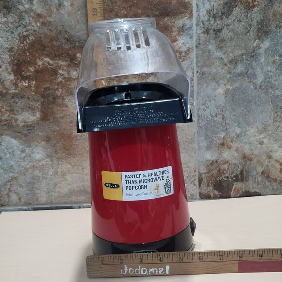Bella Hot Air Popcorn Maker Red Model UE097 - Picture 9 of 12